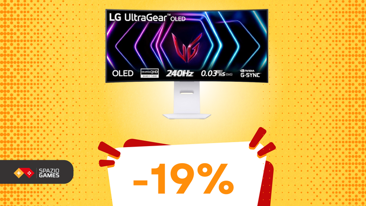 Prestazioni e design al top con questo monitor gaming LG OLED, oggi IN SCONTO! -19%