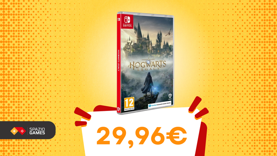 Immagine di La vostra letterina per Hogwarts è finalmente qui! Hogwarts Legacy per Switch oggi COSTA SOLO 29,96€!