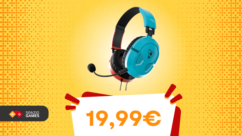 Immagine di Turtle Beach Recon 50: cuffie da gaming leggere concompatibilità multipiattaforma! (19,99€)