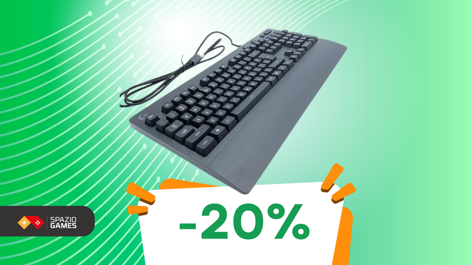 Immagine di Tastiera Logitech G213 Prodigy a soli 70€: ogni gioco merita il meglio!