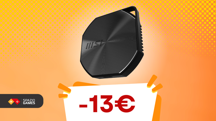 Porta i dati sempre con te con questo resistente SSD portatile, oggi IN SCONTO!