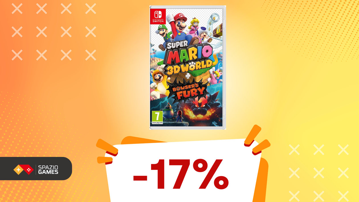Immagine di Super Mario 3D World + Bowser’s Fury: doppia avventura a PREZZO SCONTATO! IMPERDIBILE!