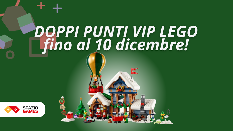 Immagine di Festeggia il Natale con LEGO: punti VIP DOPPI fino al 10 dicembre!