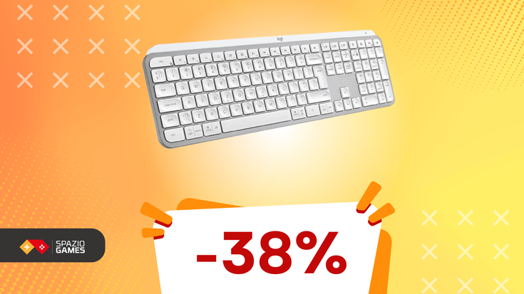 Logitech MX Keys S in SCONTO: comfort ed efficienza per le tue lunghe sessioni di lavoro! -38%