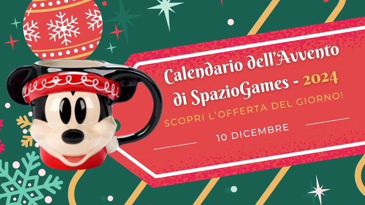 Calendario dell'Avvento di SpazioGames: scopri l'offerta del 10 dicembre!