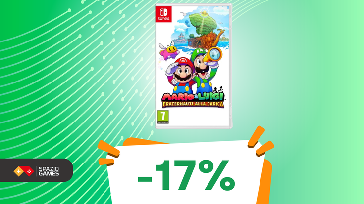 Unisciti a Mario e Luigi in Fraternauti alla carica: ora SCONTATO del 17% su Amazon!