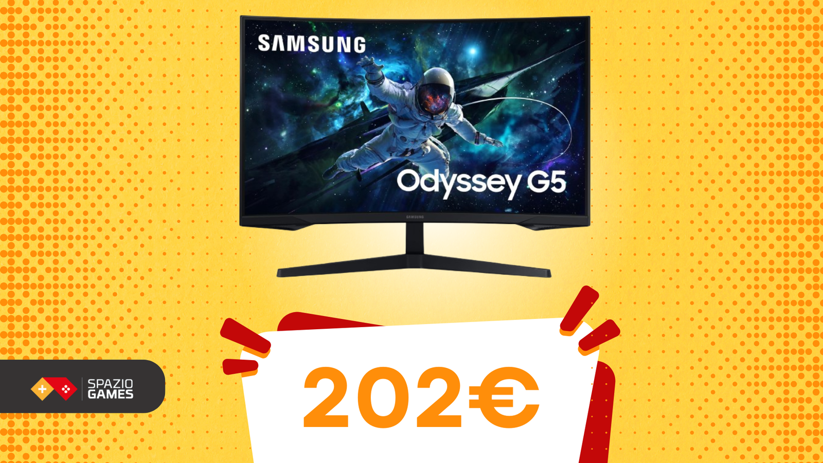 Trasforma il tuo gaming con questo monitor Samsung da 32", oggi IN OFFERTA!