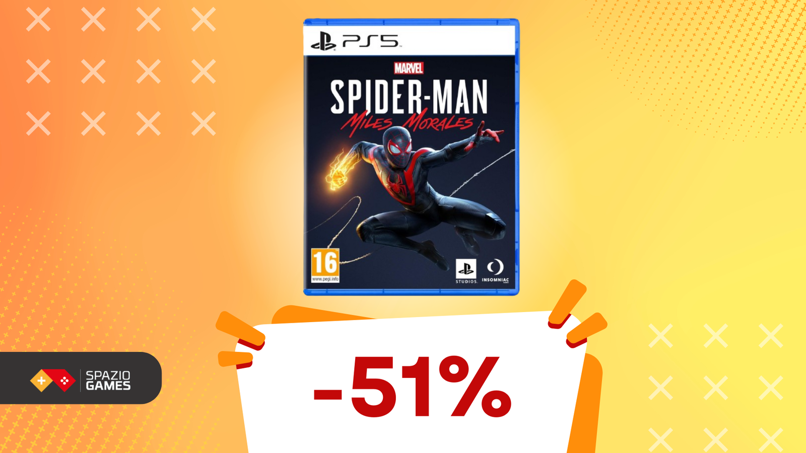 Torna a vivere le avventure dell'Uomo Ragno: Spider-Man Miles Morales non è mai costato così POCO! (-51%)