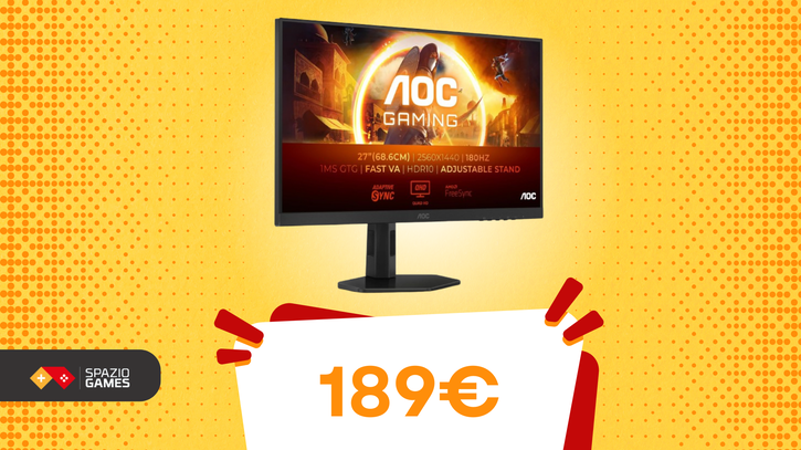 Immagine di Un monitor da gaming a SOLI 189€? Il regalo di Natale perfetto!