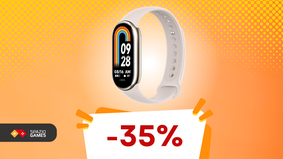 Immagine di A Natale regala Xiaomi Smart Band 8 ai tuoi amici sportivi! Oggi a SOLI 26€!