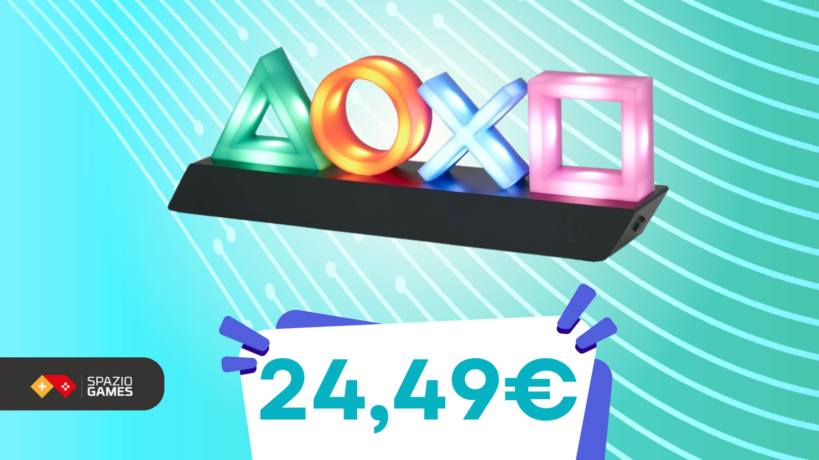 Una decorazione di Natale da vero gamer: questa lampada PlayStation oggi è SCONTATISSIMA!