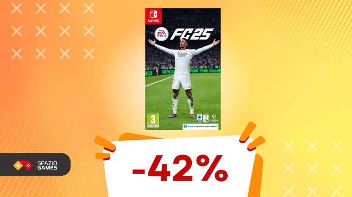 Immagine di Un regalo di natale per un gamer fan del calcio? FC 25 oggi è SCONTATISSIMO! (-42%)