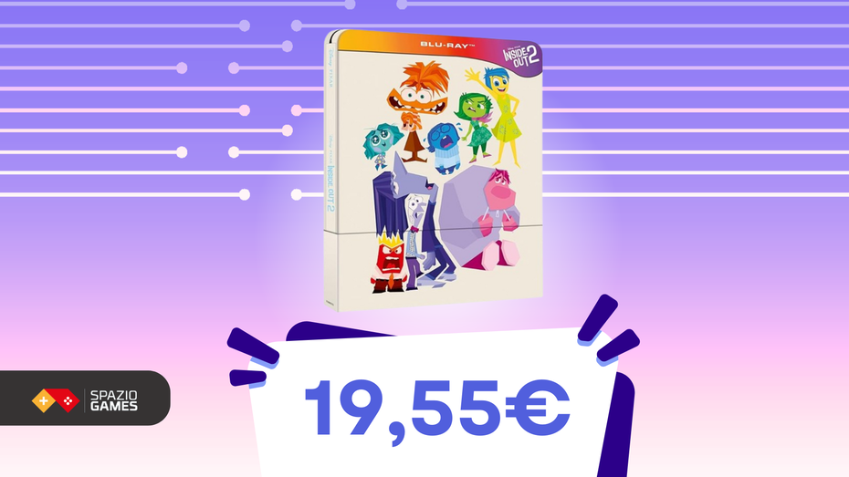 Immagine di A Natale regala questa splendida edizione steelbook di Inside Out 2! Oggi a SOLI 20€!