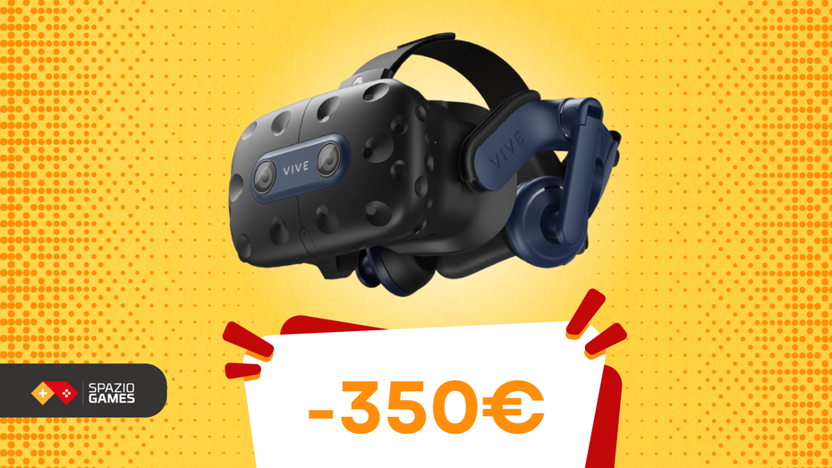 Immagine di Realtà virtuale potenziata con HTC VIVE PRO 2: vivi l’immersione totale a PREZZO SCONTATO! (-41%)