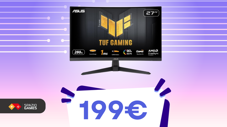 Immagine di Non lasciarti scappare questo ottimo monitor gaming ASUS, ora proposto a SOLI 199€!