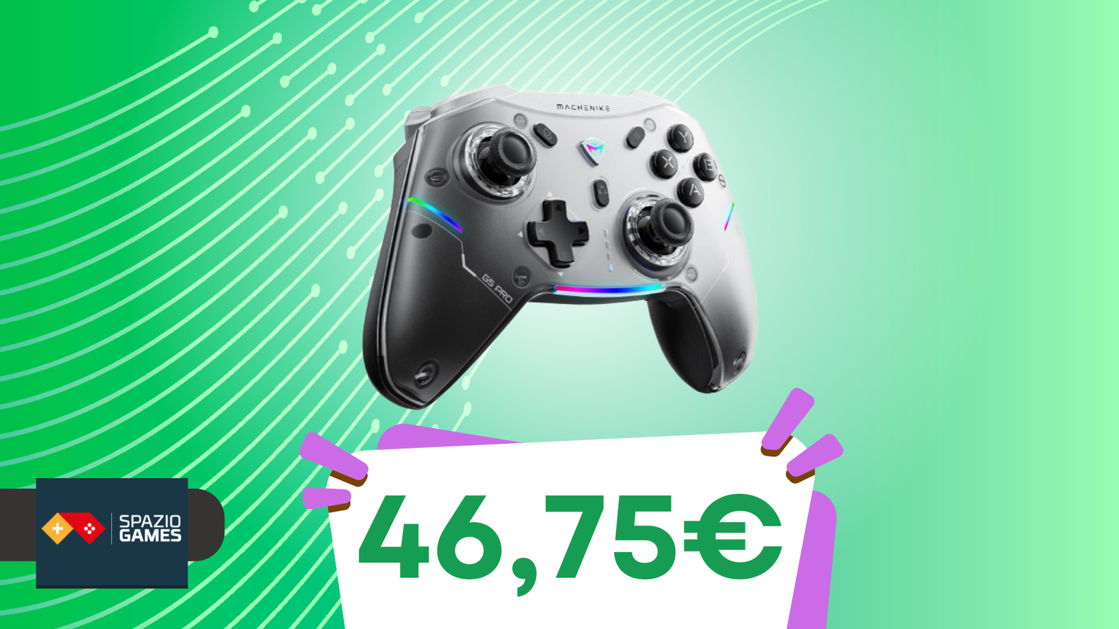 Regala un secondo controller a Natale: Machenike G5 Pro è in OFFERTA a soli 46,75€!