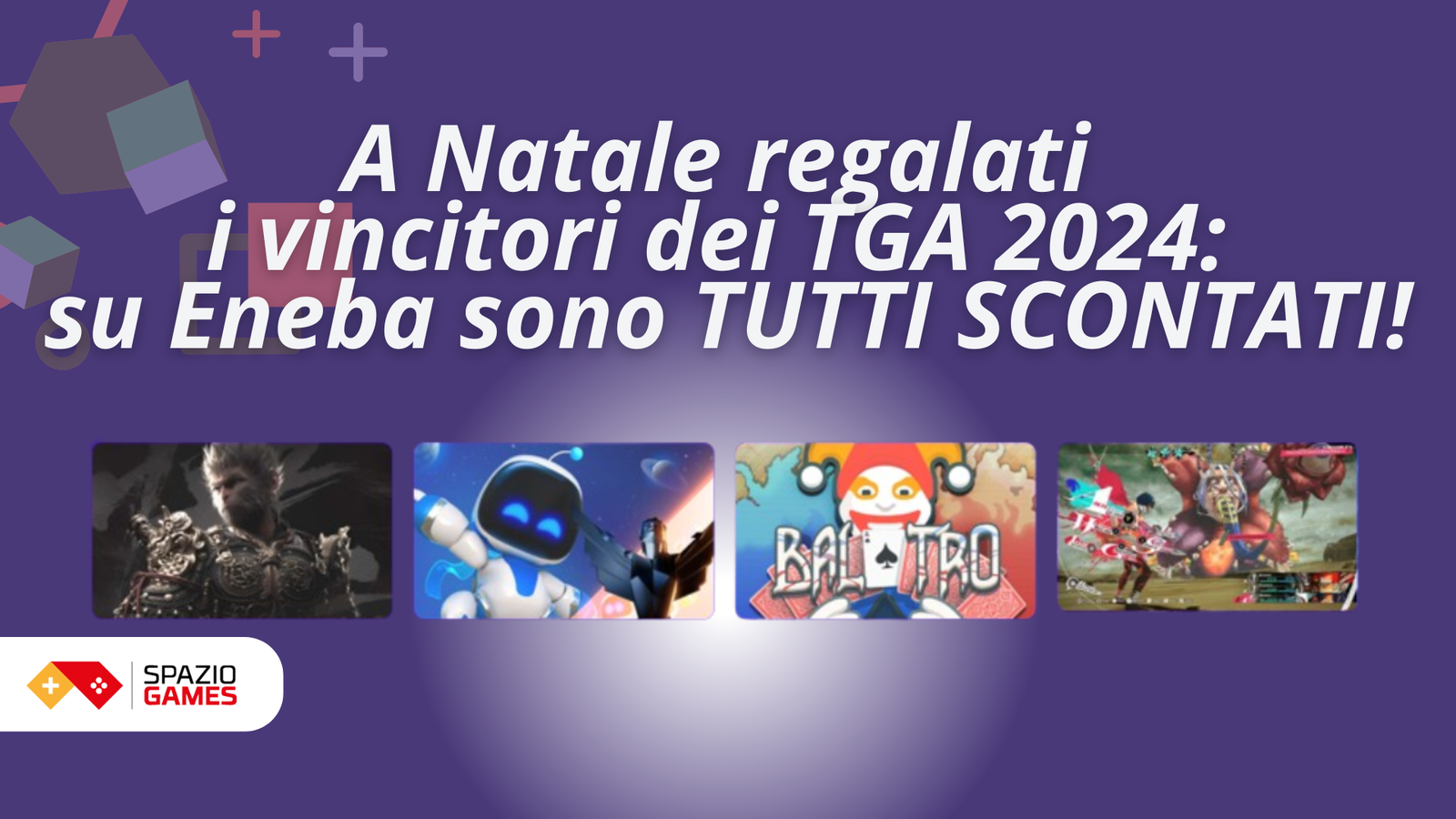 A Natale regalati i vincitori dei TGA 2024: su Eneba sono TUTTI SCONTATI!