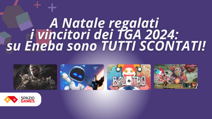 Immagine di A Natale regalati i vincitori dei TGA 2024: su Eneba sono TUTTI SCONTATI!