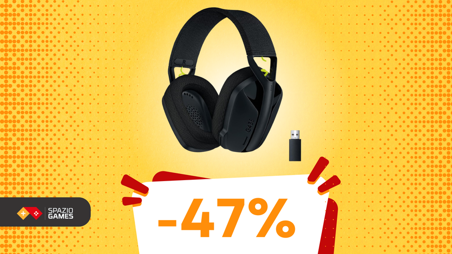 Immagine di Cuffie Logitech G G435 Lightspeed a SOLI 47€: un affare imperdibile per ogni gamer!