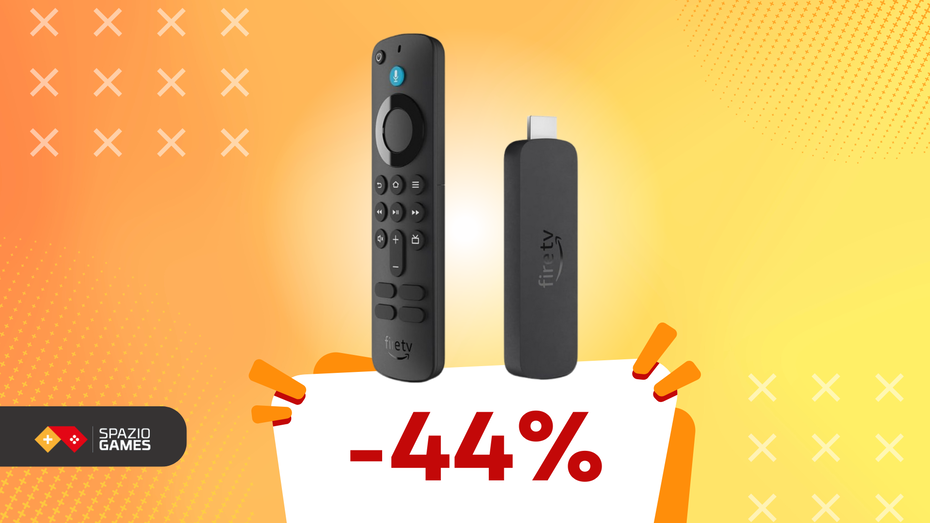 Immagine di Rendi smart la tua TV, Fire TV Stick 4K è SCONTATISSIMO! (-44%)