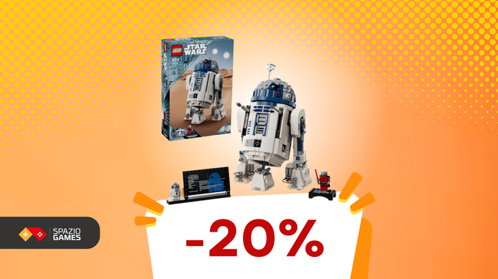 Immagine di Il regalo di Natale perfetto per un fan di Star Wars: il set LEGO di R2-D2 è SCONTATISSIMO!