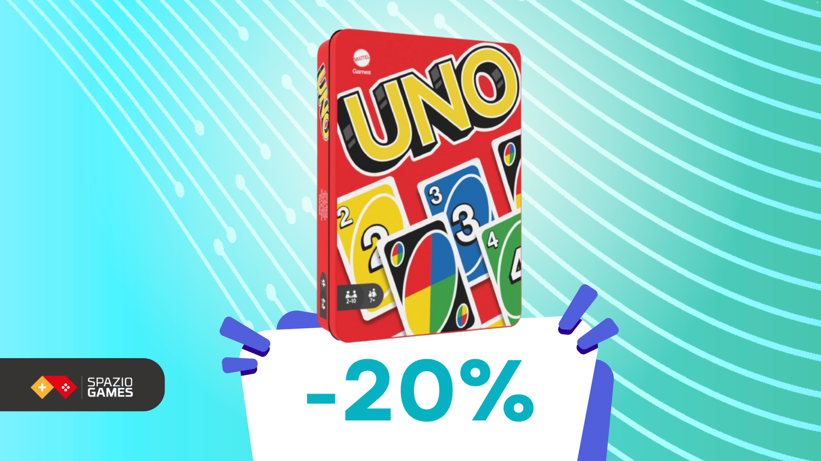 A Natale divertiti con UNO! Oggi COSTA SOLO 10,29€!