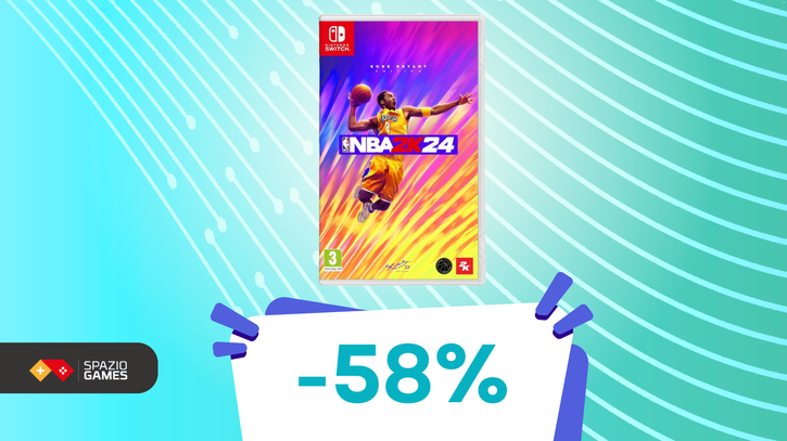 Immagine di A Natale regala l'emozione del basket! NBA 2K24 è SCONTATO del 58%!