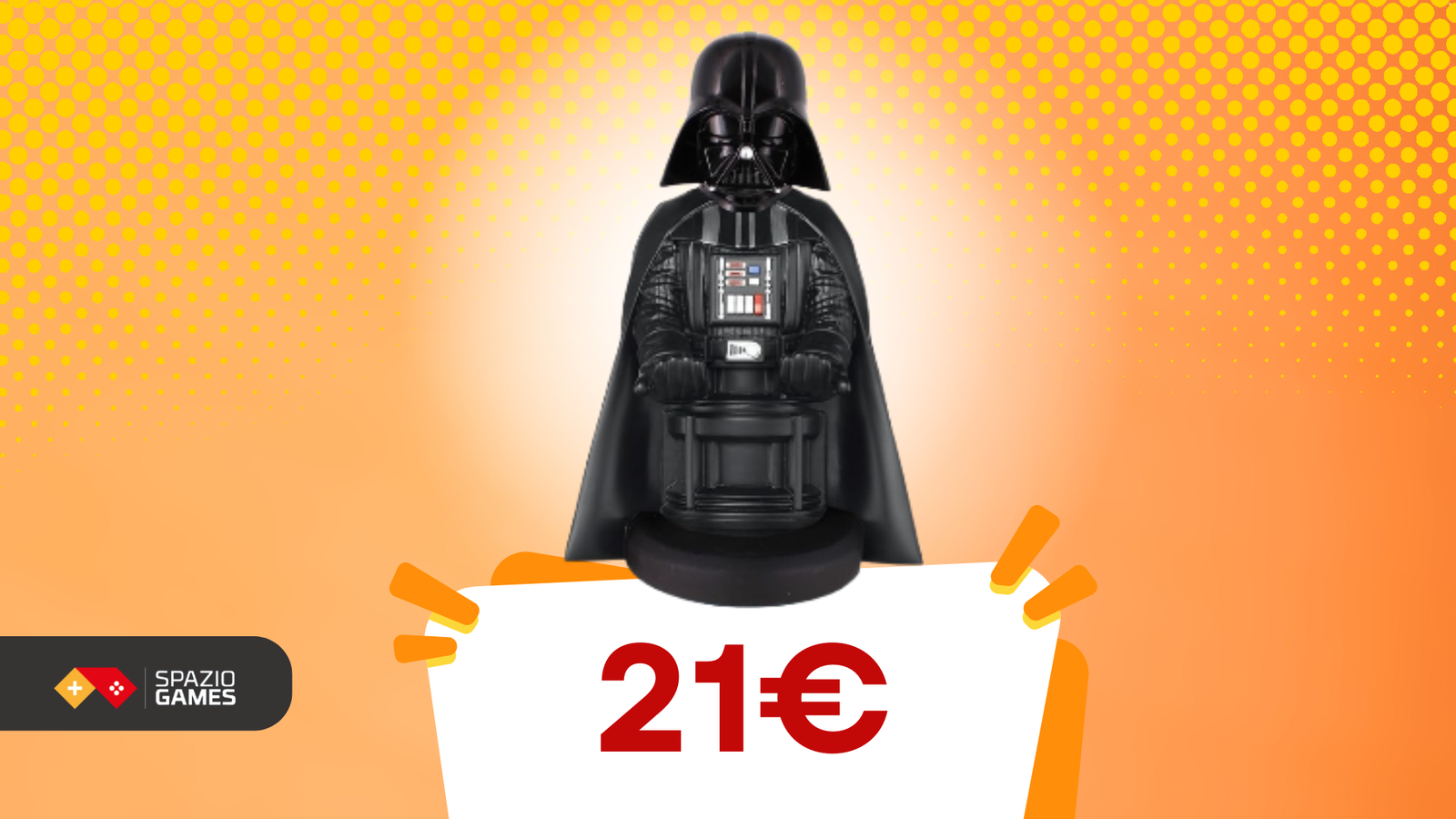 Controller e smartphone: Darth Vader tiene tutto in ordine a 21€!