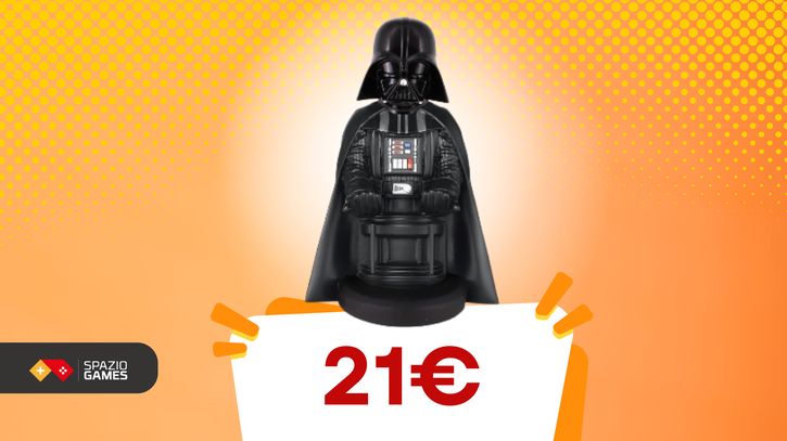 Immagine di Controller e smartphone: Darth Vader tiene tutto in ordine a 21€!