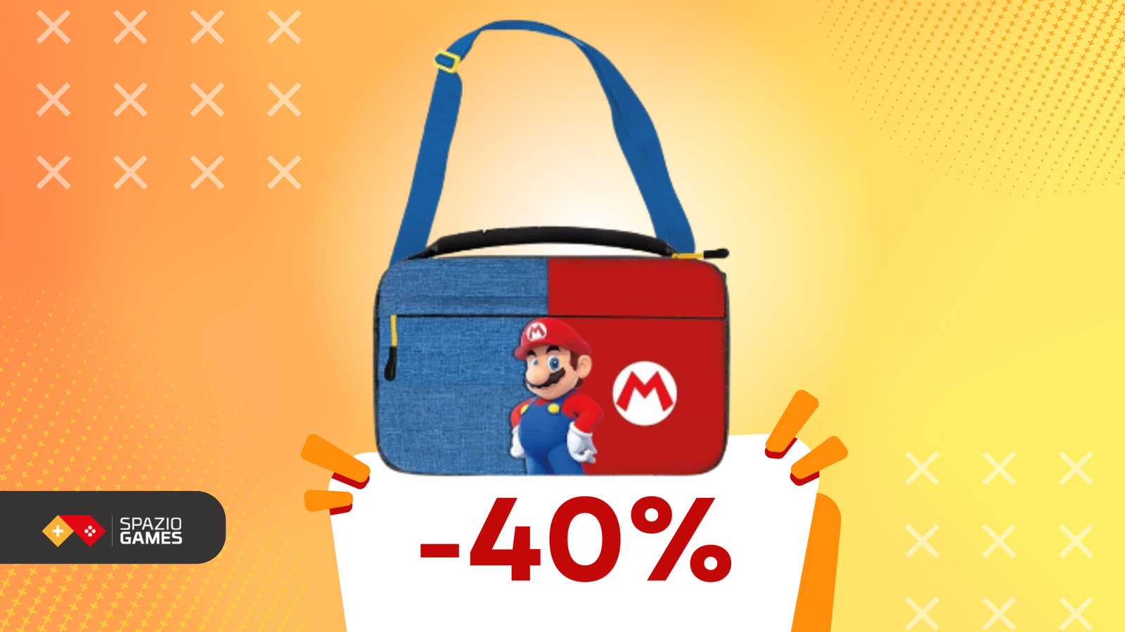 Custodia di Super Mario per Switch a 24€: ottima come regalo di Natale!