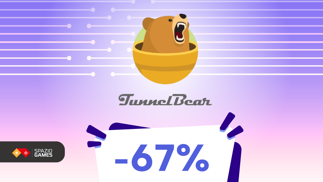 Immagine di TunnelBear VPN: la soluzione definitiva per una navigazione sicura e veloce, ora con il 67% di SCONTO!