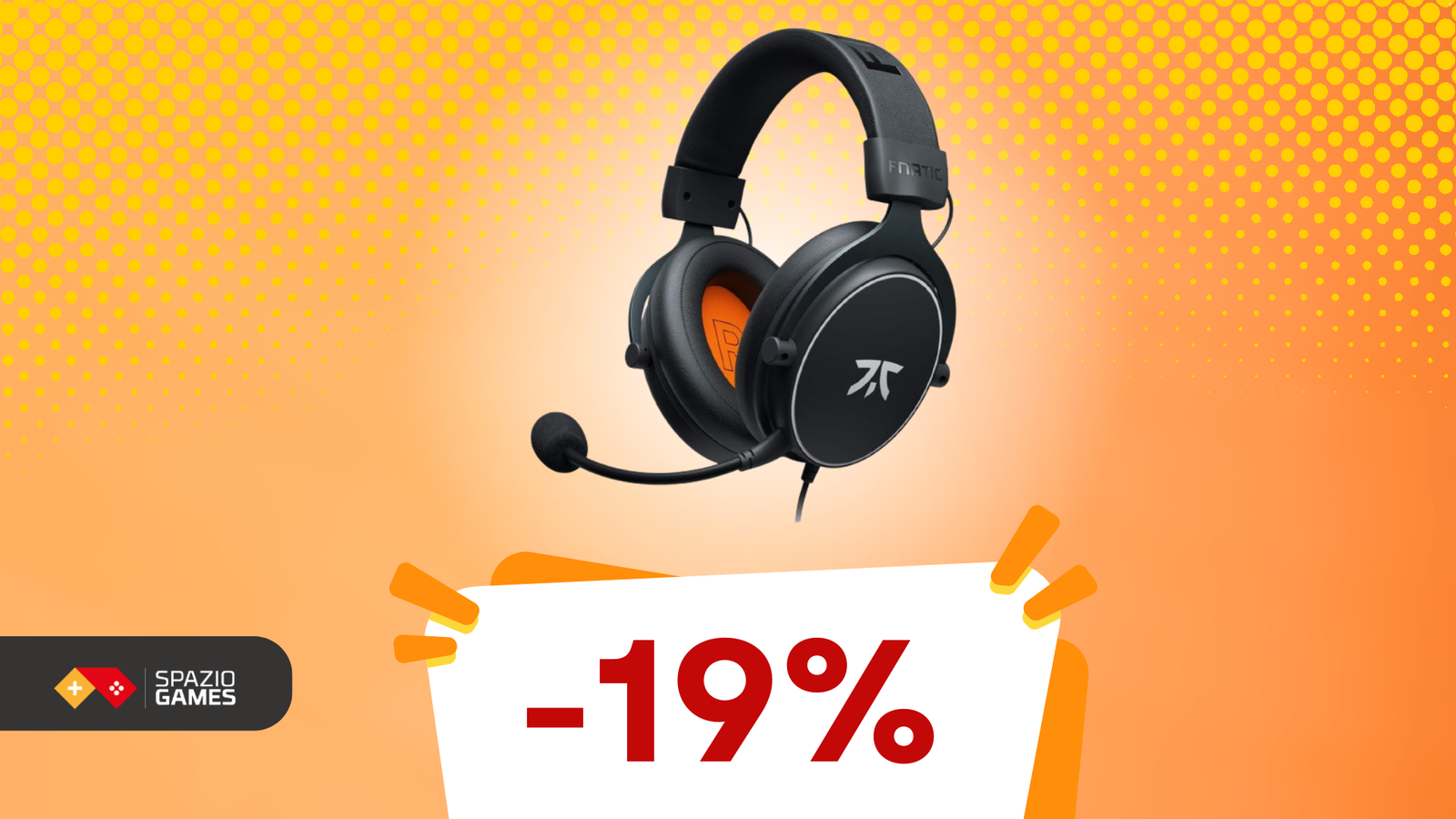 Fnatic REACT: le cuffie che ogni gamer dovrebbe avere, ora SCONTATE! - 19%