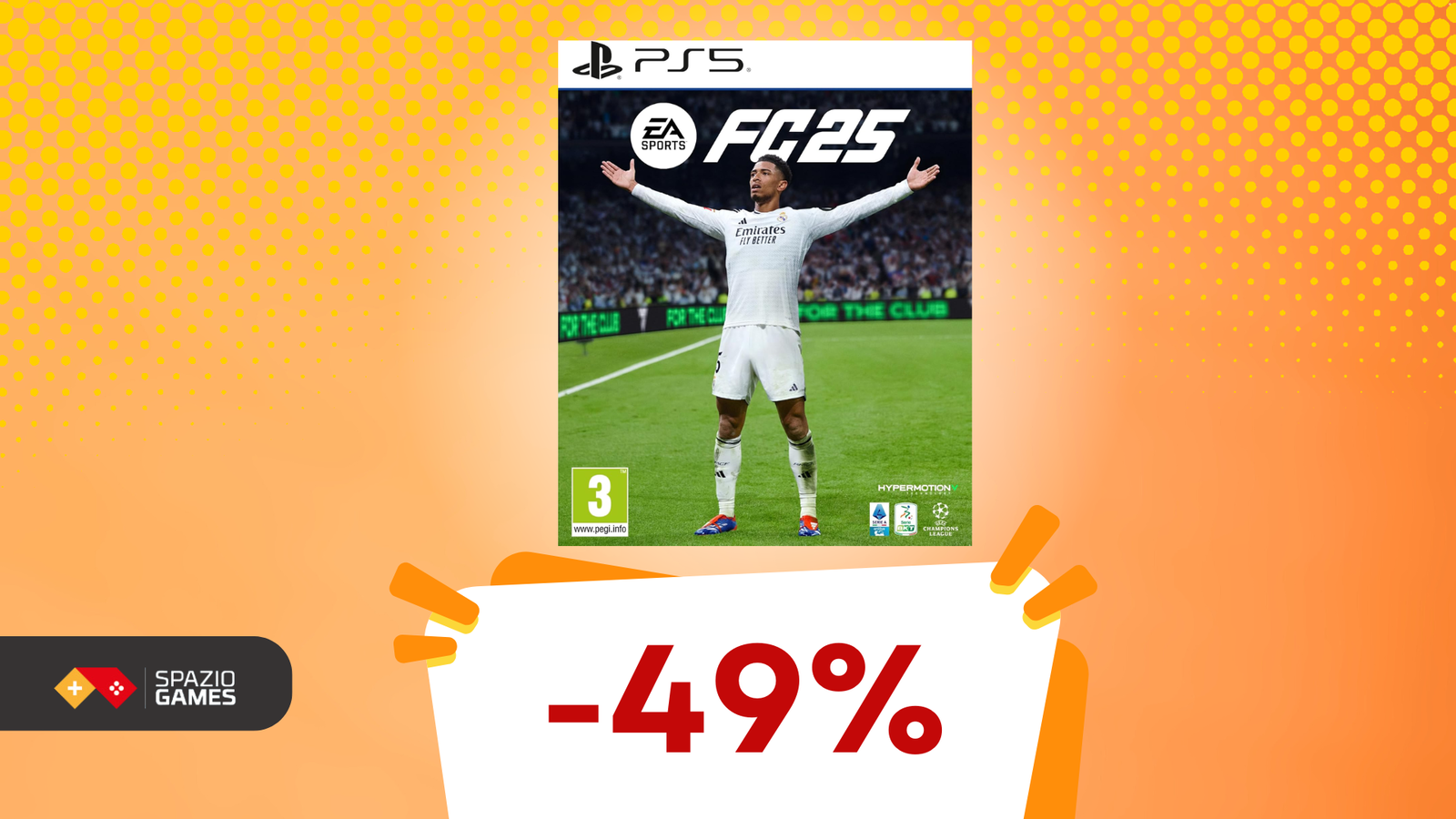 A Natale regala FC 25 per PS5: oggi è SCONTATISSIMO! (-49%)