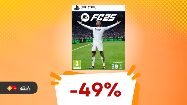 Immagine di A Natale regala FC 25 per PS5: oggi è SCONTATISSIMO! (-49%)