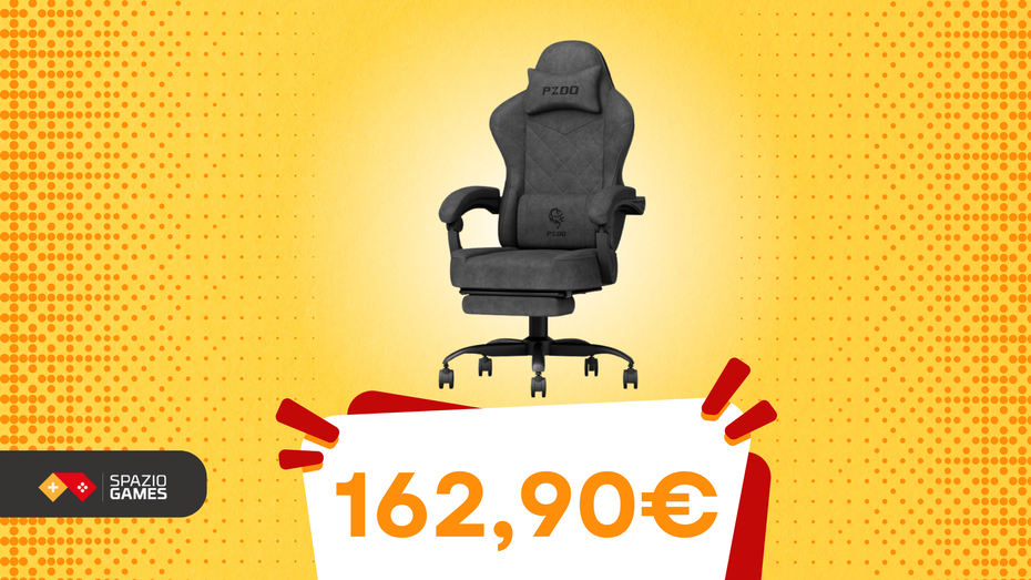 Immagine di Ergonomia, stile ed eleganza: questa sedia da gaming COSTA SOLO 162,90€!