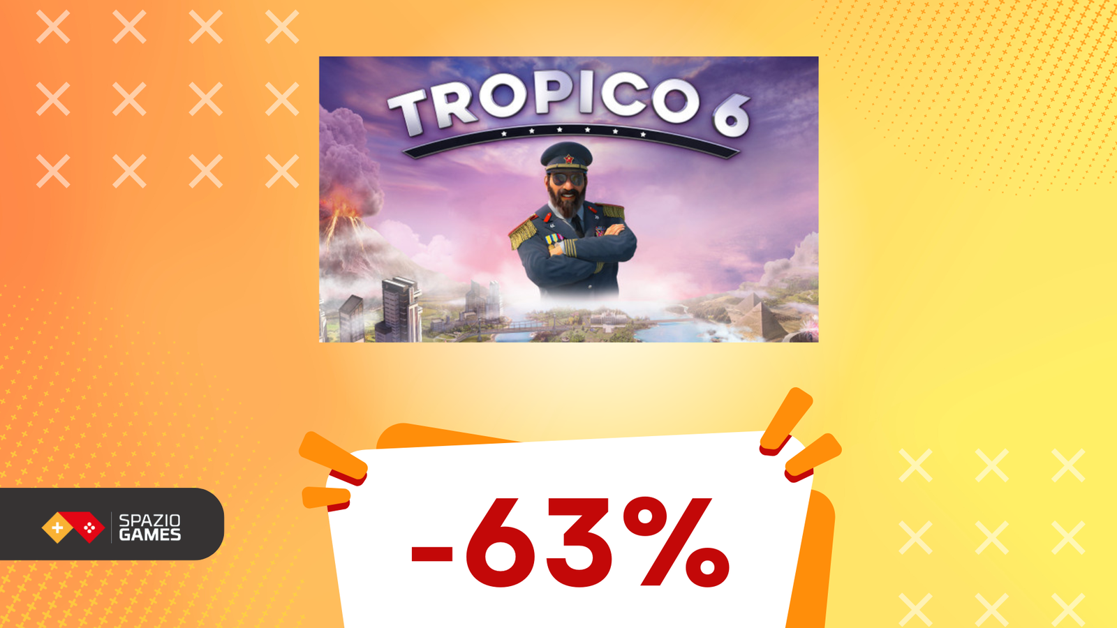 Diventa 'El Presidente' in Tropico 6, oggi con uno SCONTO del 63% su Instant Gaming!