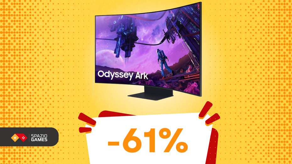 Immagine di Non crederai ai tuoi occhi: Samsung Odyssey Ark oggi a un PREZZO SHOCK! -61%