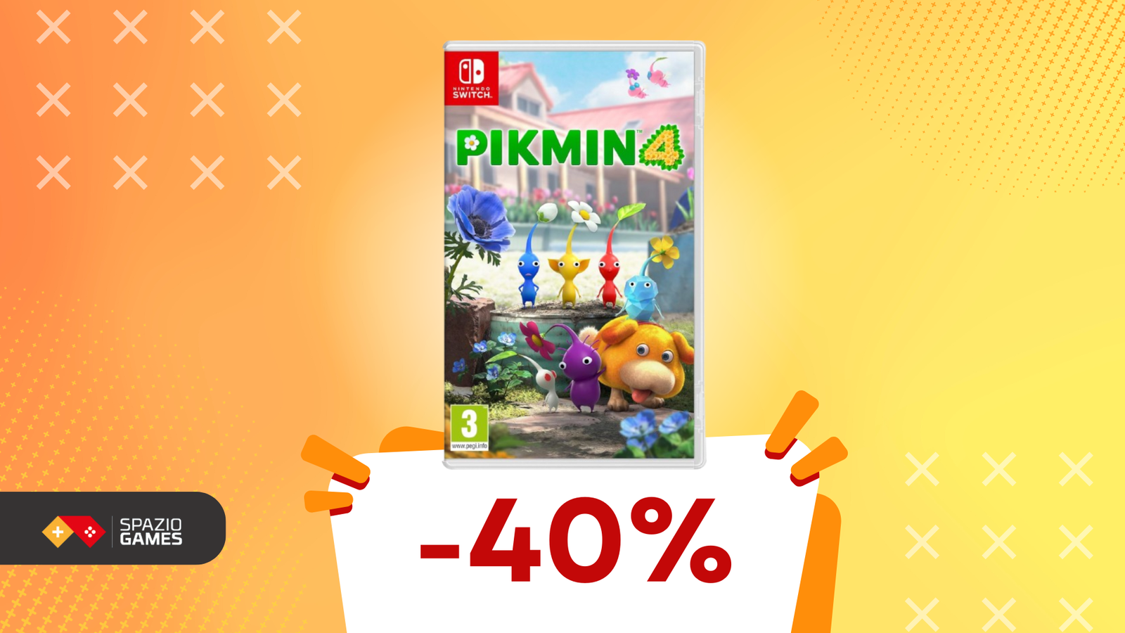 A Natale regala Pikmin 4: oggi è SCONTATISSIMO! (-40%)