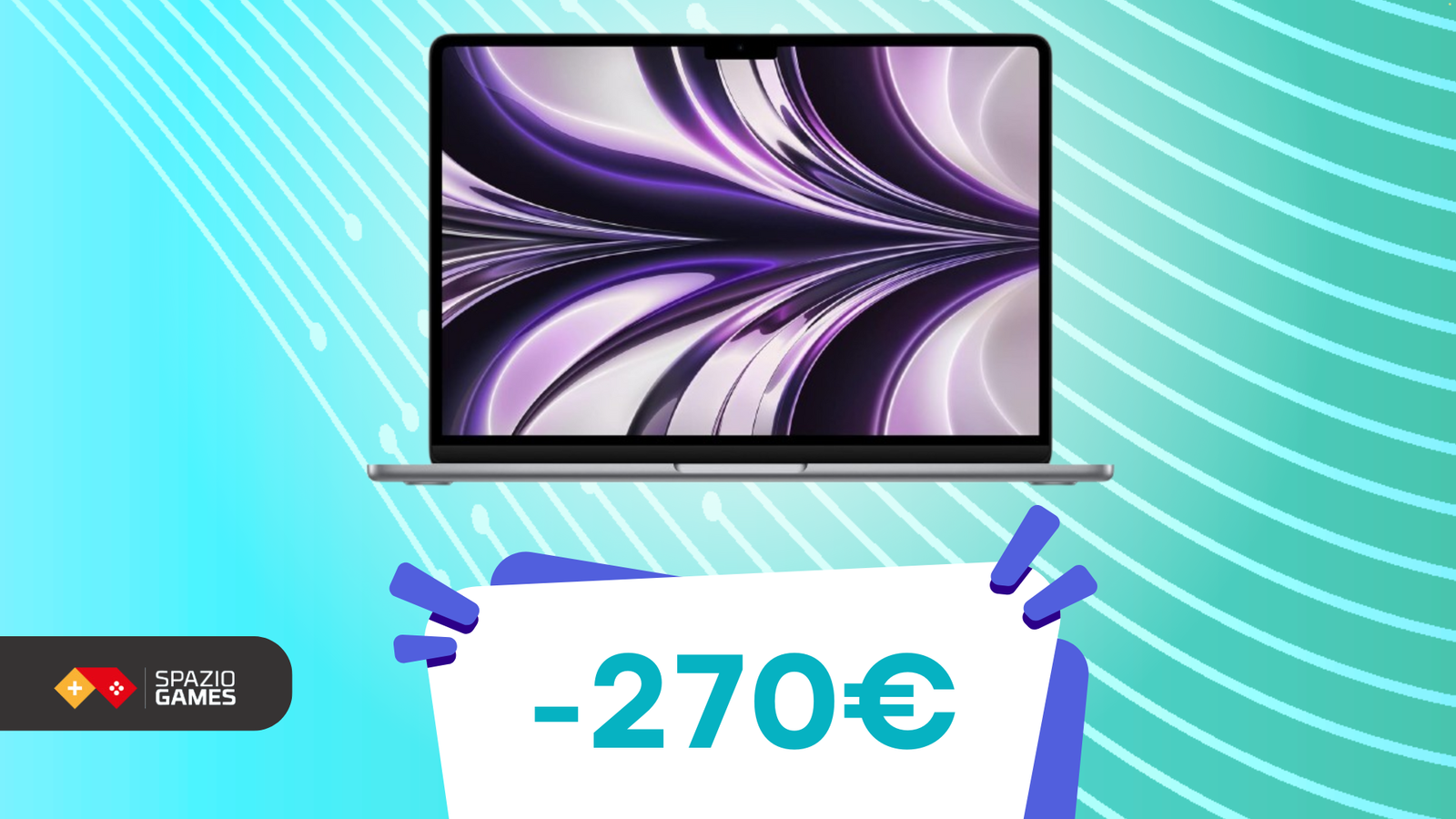 Potenza ed eleganza ai massimi livelli: MacBook Air con chip M2 costa 270€ IN MENO!