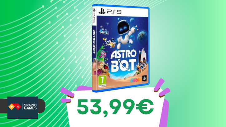 Immagine di A Natale regala il vincitore del GOTY 2024: Astro Bot oggi COSTA SOLO 53,99€!