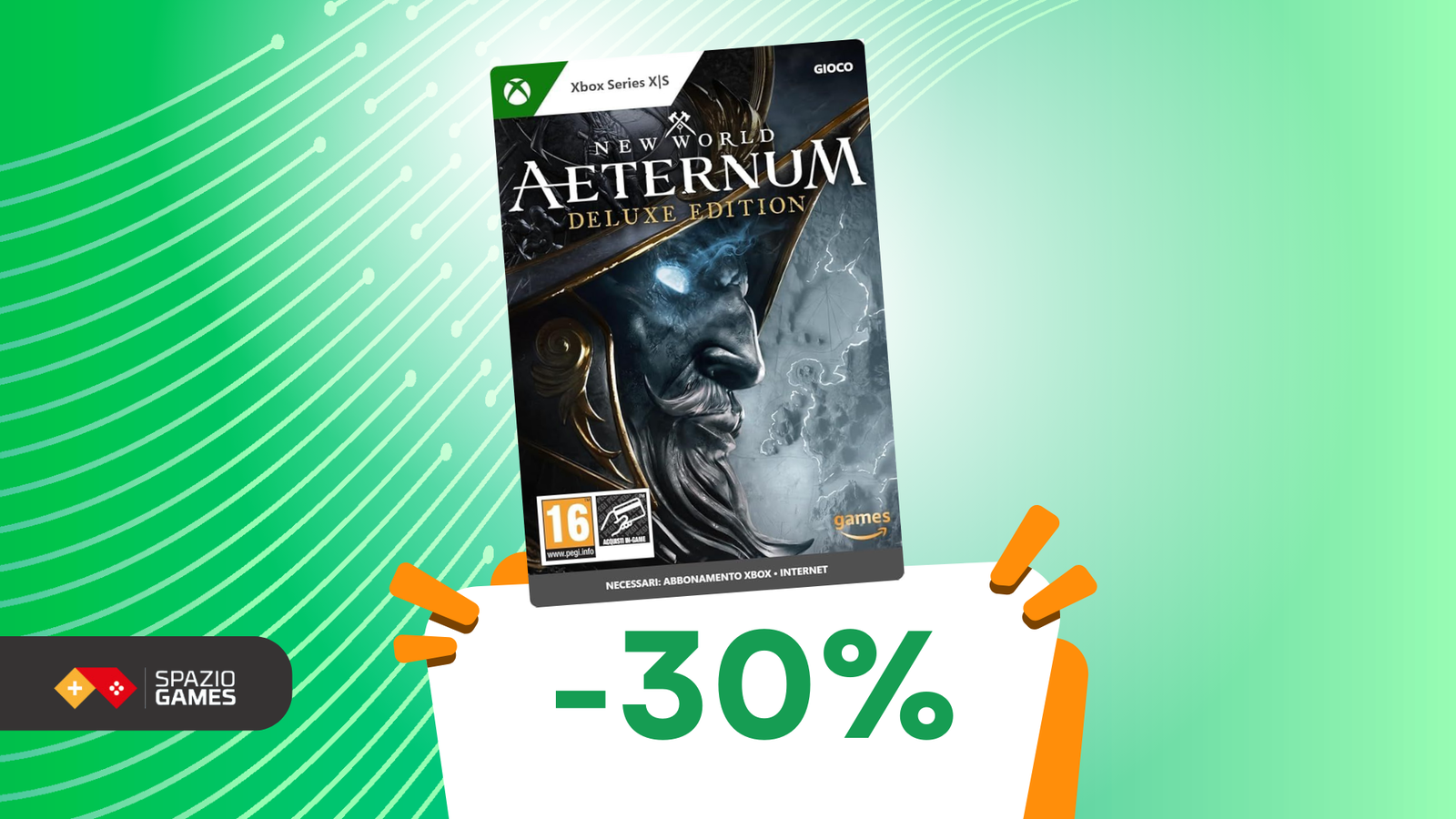 New World Aeternum per Xbox a 56€: perderai la cognizione del tempo!