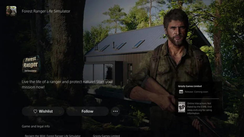 Immagine di Forest Ranger Life Simulator è un clone di The Last of Us, ma c'è poco da ridere