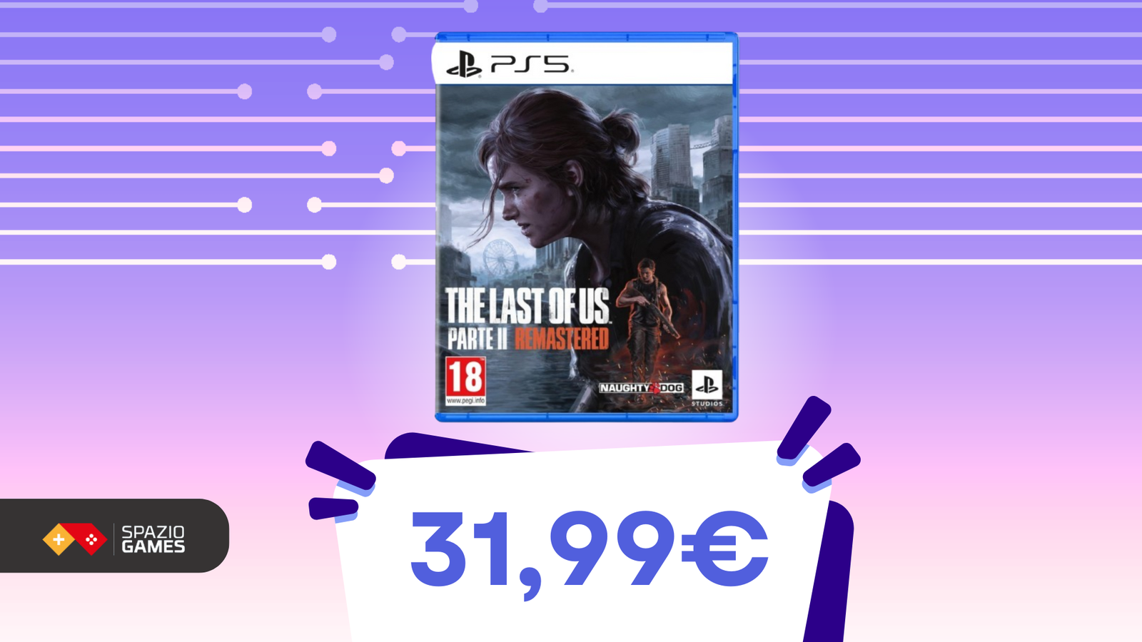 A Natale regala un capolavoro: The Last of Us Parte II Remastered COSTA SOLO 31,99€!