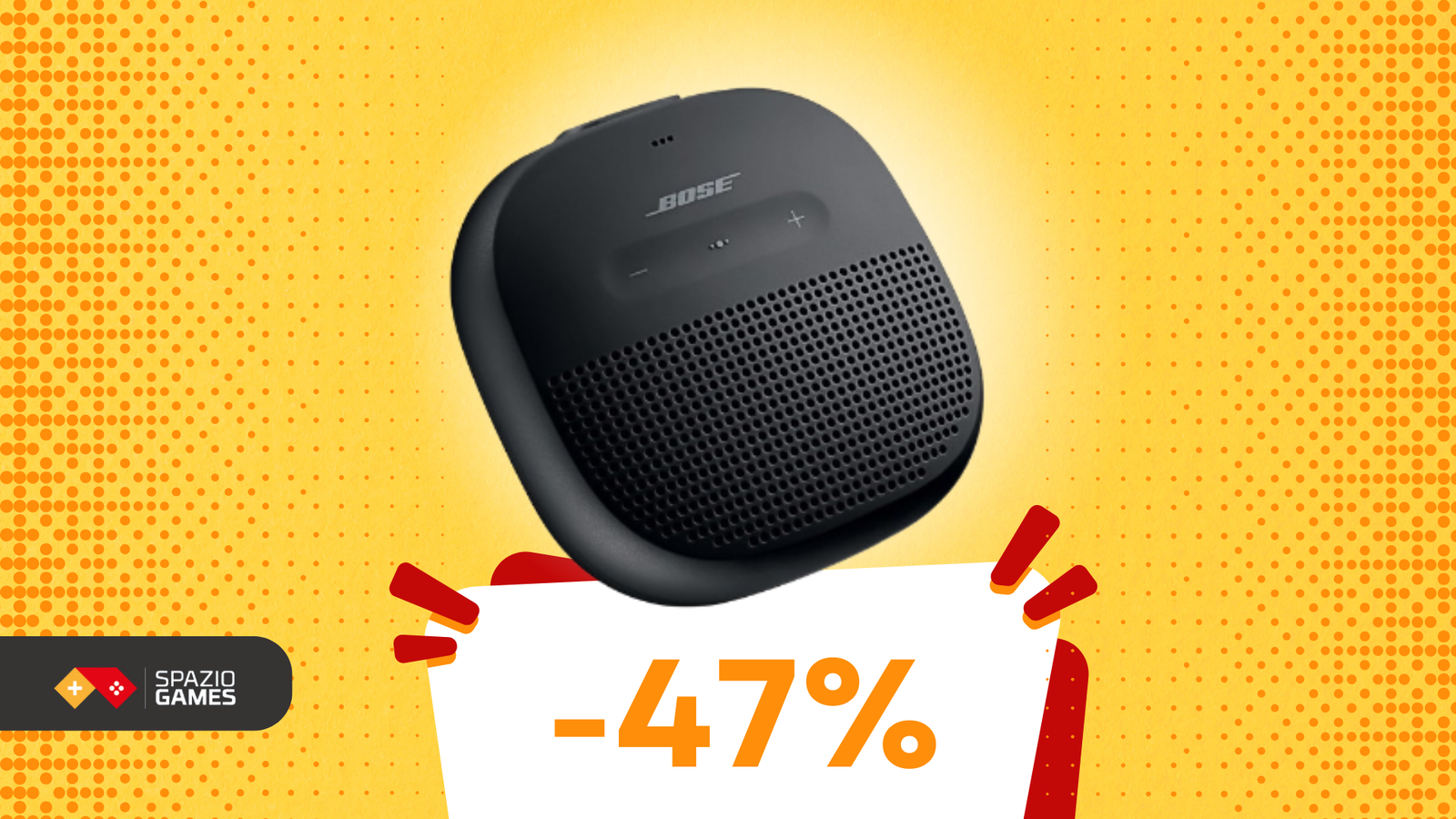 Speaker Bose Micro a 69€: portalo ovunque, non ha paura di niente!