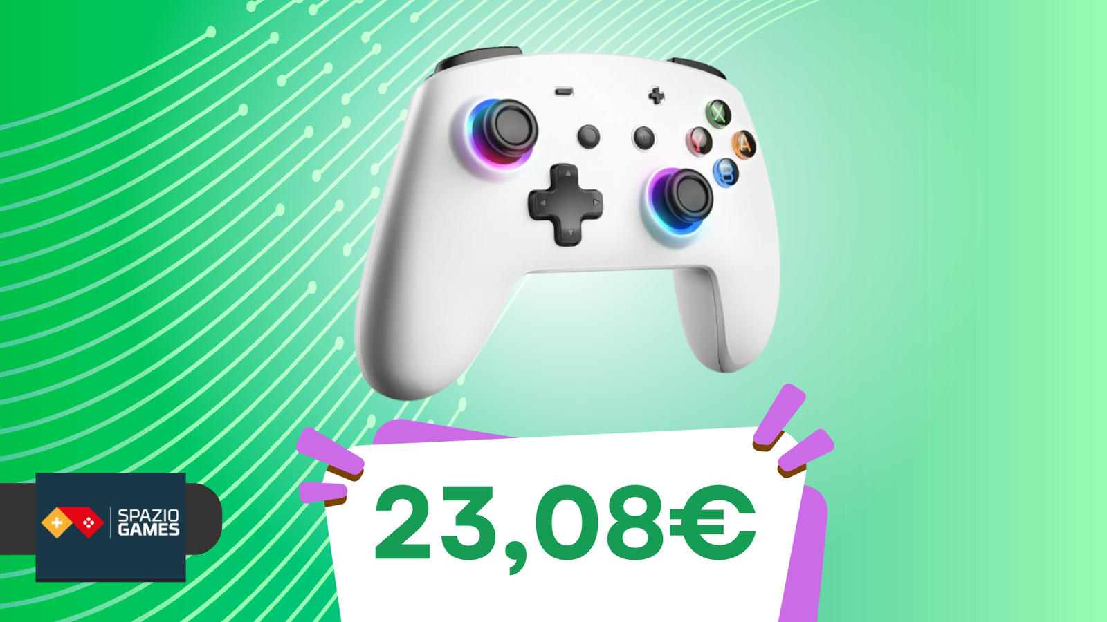 Un controller multipiattaforma sotto l'albero a SOLI 23,08€? ECHTPower è la scelta giusta!