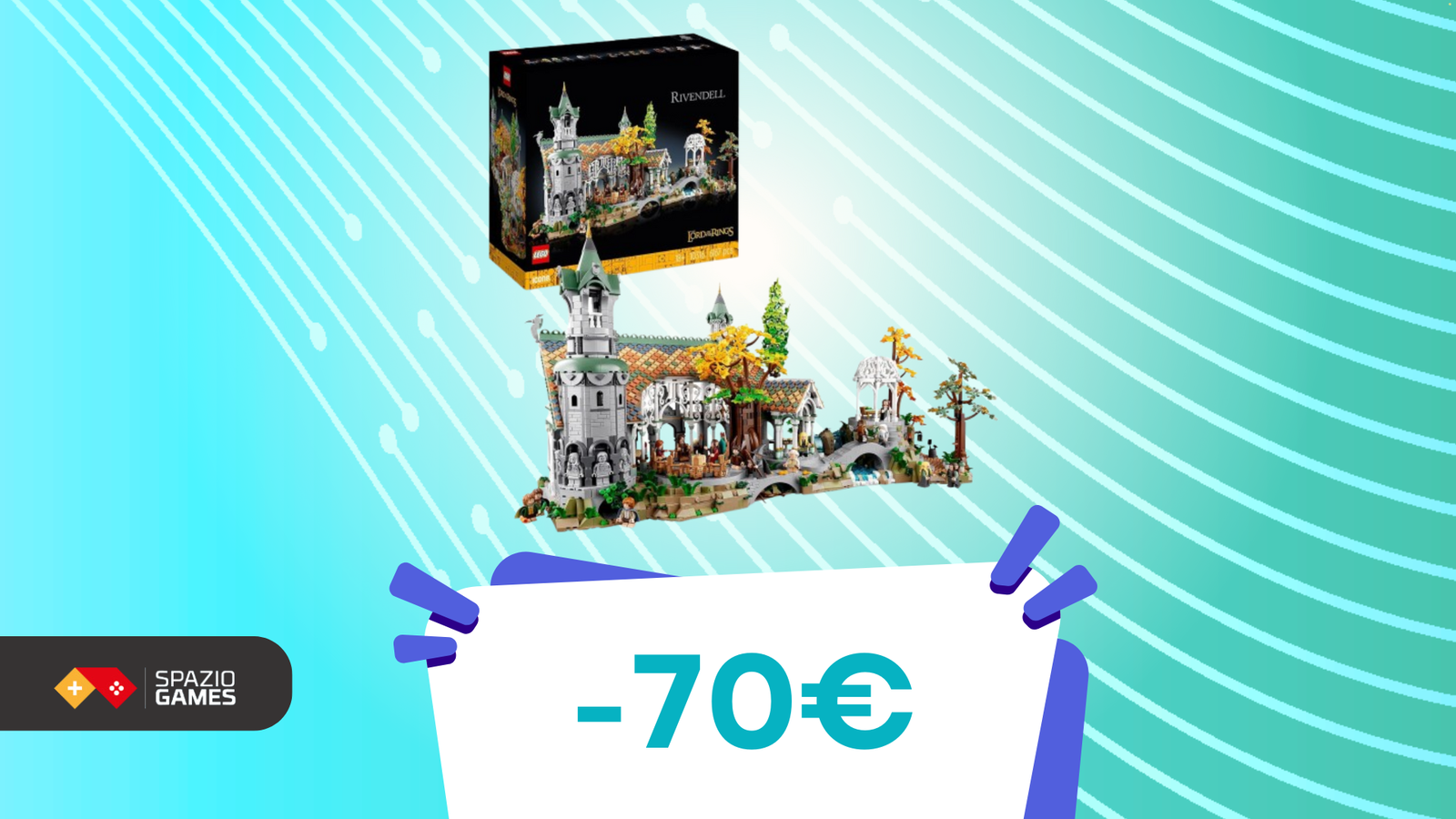 Trascorrete il Natale a Gran Burrone, con questo splendido set LEGO in offerta!