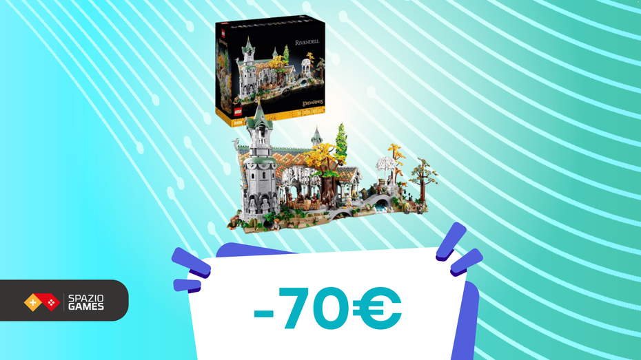 Immagine di Trascorrete il Natale a Gran Burrone, con questo splendido set LEGO in offerta!