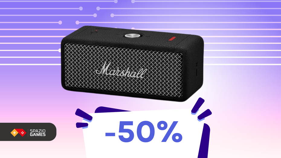 Immagine di Speaker Marshall Emberton II a 89€: la musica non ha confini!