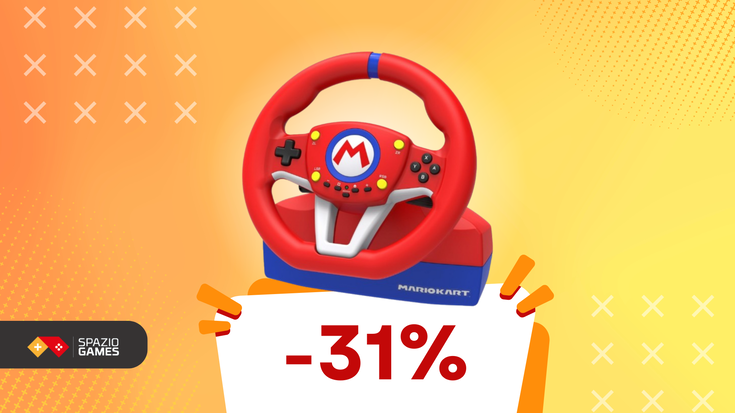 Il regalo per perfetto giocatori grandi e piccini? Questo volante da corsa di Mario Kart è SCONTATISSIMO!