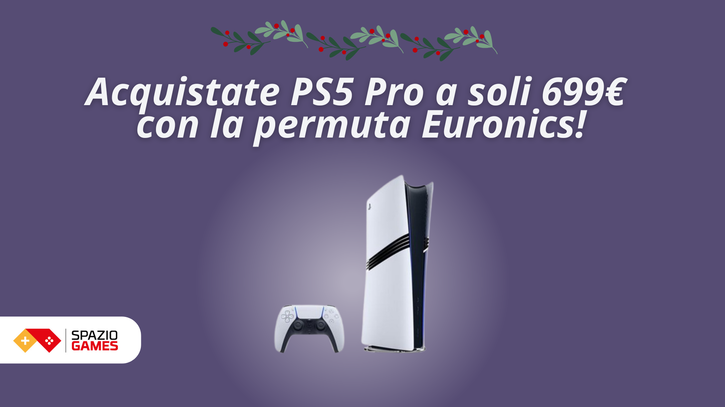 Immagine di Acquista PS5 Pro a soli 699€ con la permuta Euronics!